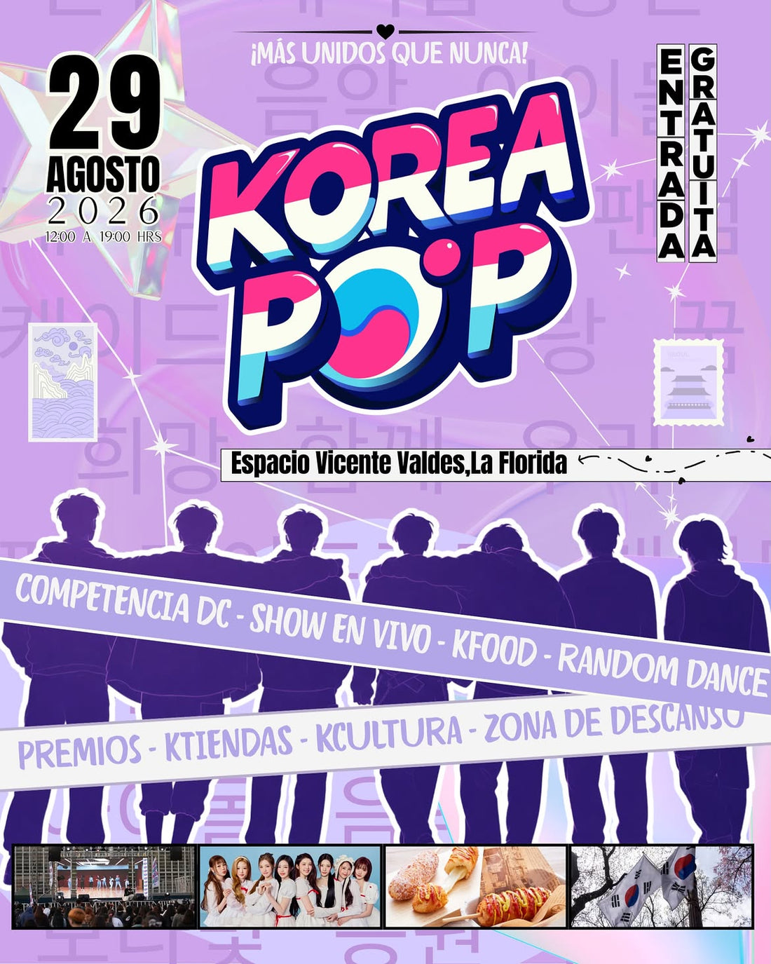 Korea Pop Santiago - Espacio Vicente Valdés (29/08/26)