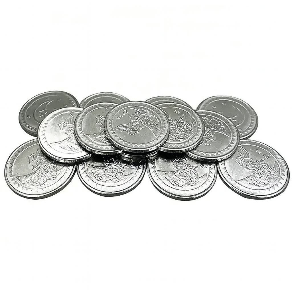 Bolsa de fichas para máquinas de cápsulas de juguete - 100 uds
